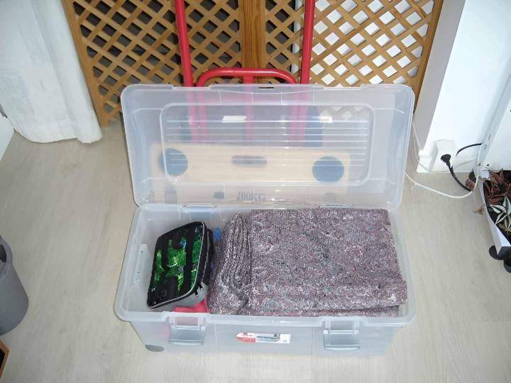 Bac de rangement en plastique Quévert